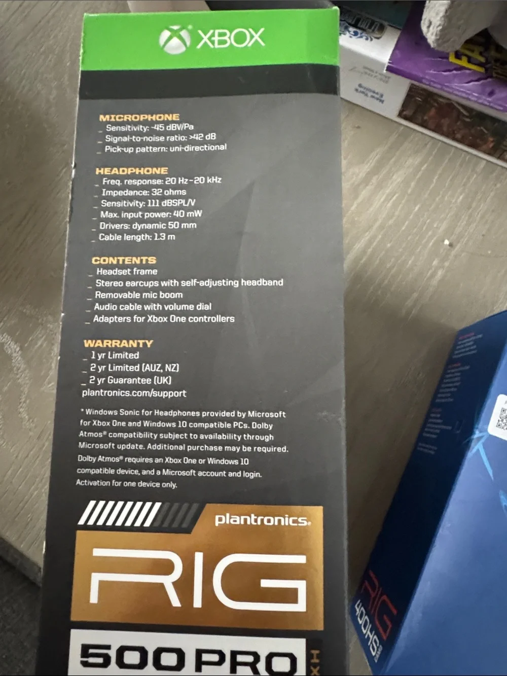 RIG 500 PRO Stereo Gaming Headset for Xbox - Black & Gray